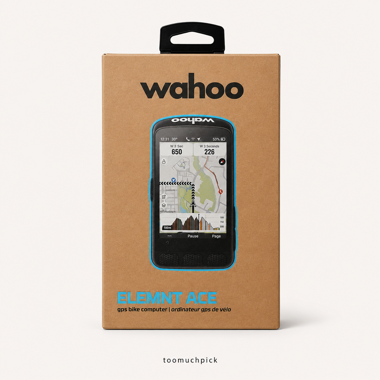 라이딩 필수품 _ 와후 엘리먼트 ACE GPS 자전거 속도계